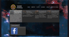 Desktop Screenshot of colonialministryofdefense.org